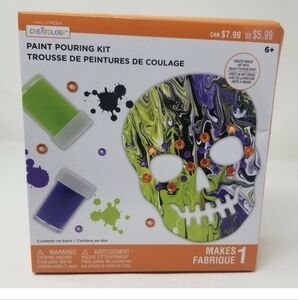 Creatology Halloween Paint Pouring Kit - Skull
